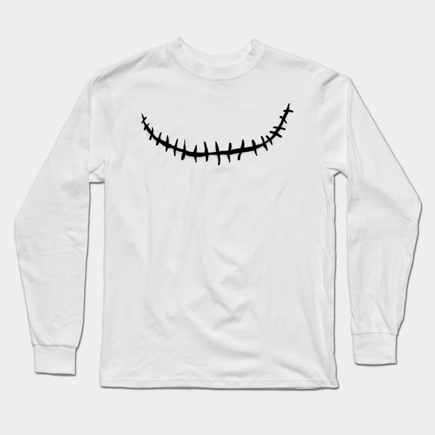 Skeleton Mask Long Sleeve T-Shirt by kg07_shirts